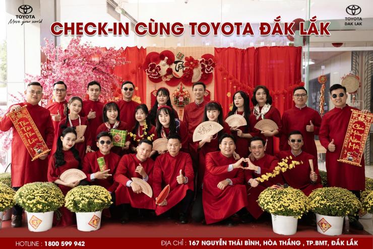 Tết Đến Thật Gần Bên Toyota Đắk Lắk