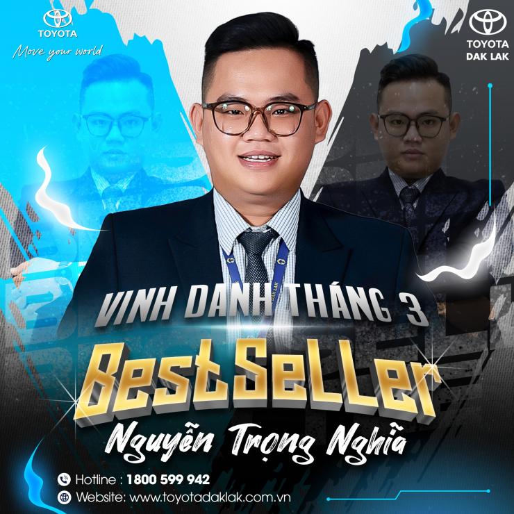 VINH DANH BEST SELLER THÁNG 03 NĂM 2024