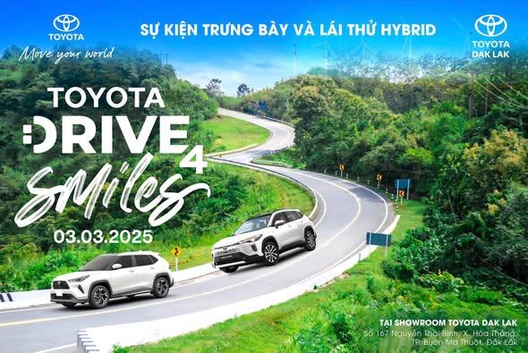 SỰ KIỆN LÁI THỬ ĐẶC BIỆT – MỪNG KỶ NIỆM 30 NĂM TOYOTA CÓ MẶT TẠI VIỆT NAM
