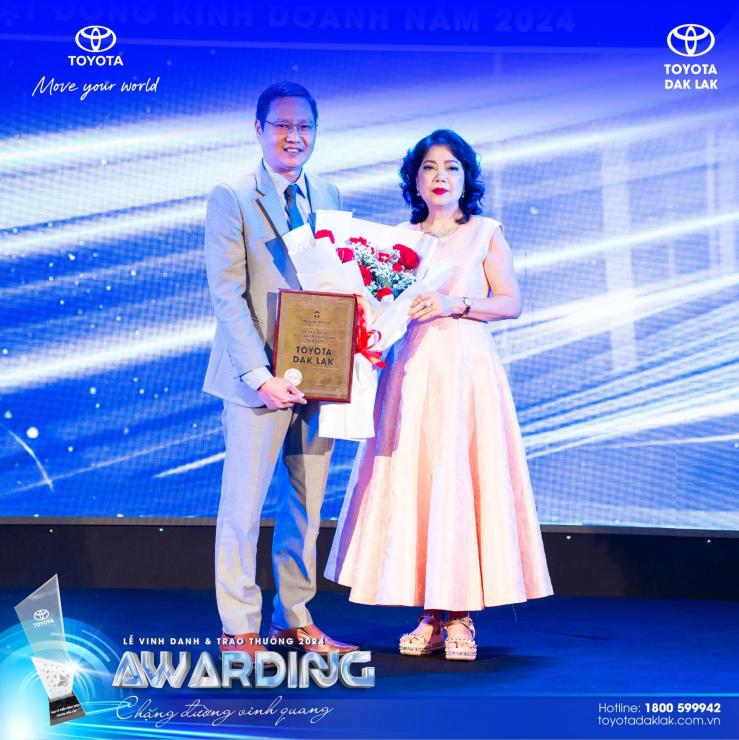LỄ VINH DANH & TRAO THƯỞNG AWARDING 2024 – CHẶNG ĐƯỜNG VINH QUANG CỦA TOYOTA DAK LAK
