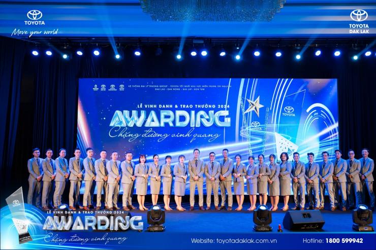 TOÀN CẢNH LỄ VINH DANH & TRAO THƯỞNG AWARDING 2024 TẠI TOYOTA DAK LAK
