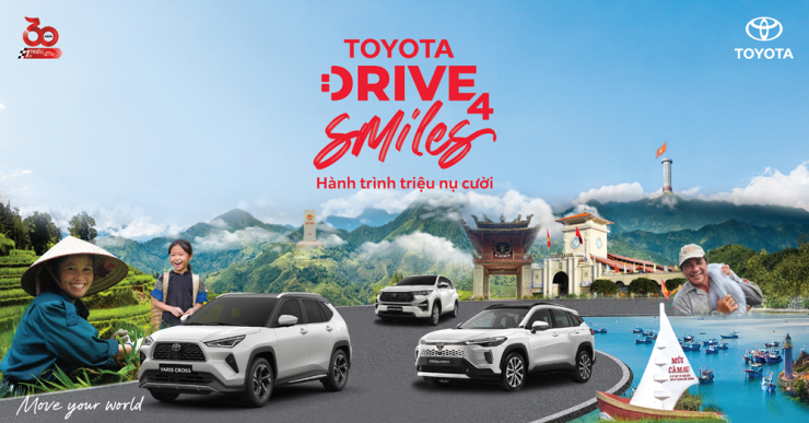 TOYOTA VIỆT NAM THỰC HIỆN HÀNH TRÌNH TOYOTA - HÀNH TRÌNH TRIỆU NỤ CƯỜI
