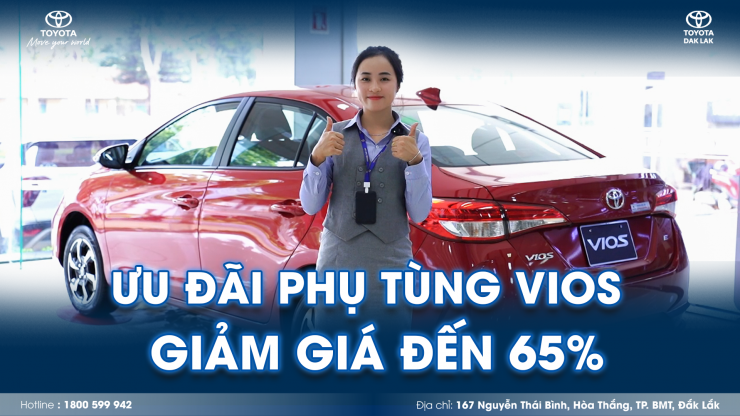 ĐỪNG BỎ LỠ – ƯU ĐÃI SIÊU KHỦNG CHO CHỦ XE VIOS!