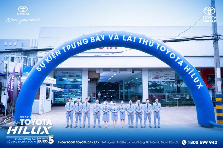CHINH PHỤC CUNG ĐƯỜNG – KIẾN TẠO TRẢI NGHIỆM CÙNG TOYOTA DAK LAK