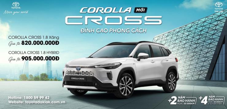 COROLLA CROSS 2024 - Đỉnh cao phong cách