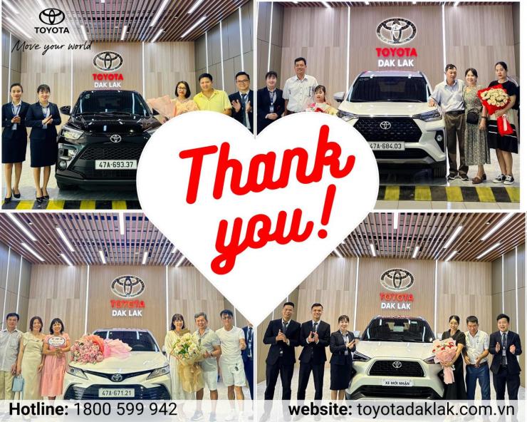 Bàn Giao Xe Mới - Vi Vu Đón Hè Cùng Toyota Dak Lak!