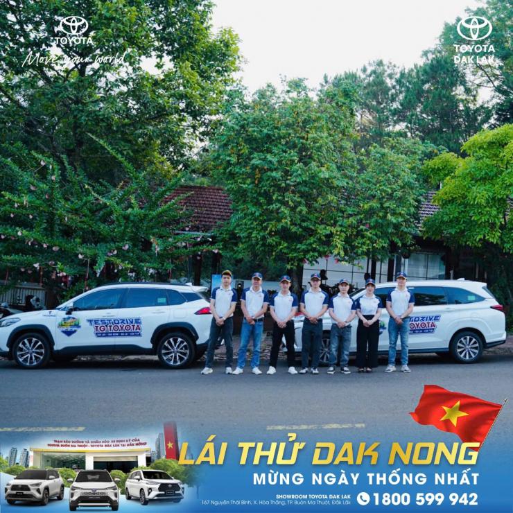 CẢM ƠN KHÁCH HÀNG ĐÃ THAM GIA SỰ KIỆN LÁI THỬ TOYOTA TẠI GIA NGHĨA