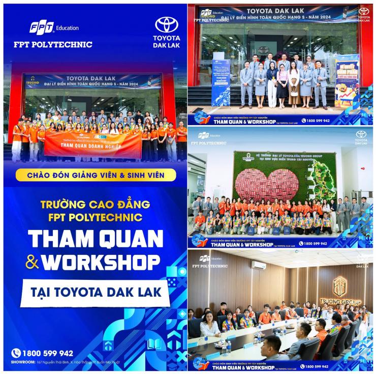 FPT POLYTECHNIC X TOYOTA DAK LAK – CẦU NỐI GIỮA GIẢNG ĐƯỜNG VÀ THỰC TẾ