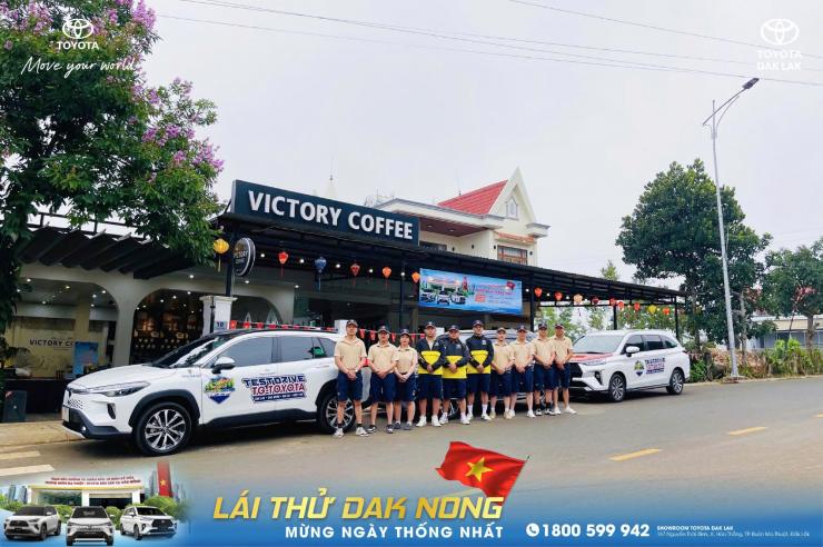 SỰ KIỆN LÁI THỬ TOYOTA ĐANG DIỄN RA TẠI ĐẮK R’LẤP, TỈNH ĐẮK NÔNG