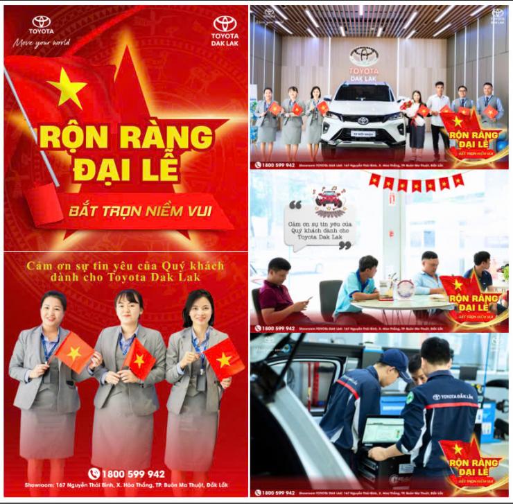 RỘN RÀNG ĐẠI LỄ – BẮT TRỌN NIỀM VUI TẠI TOYOTA DAK LAK