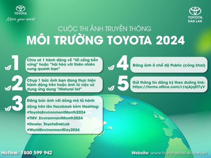 Toyota Dak Lak chung tay bảo vệ môi trường - Hành động nhỏ, ý nghĩa lớn!