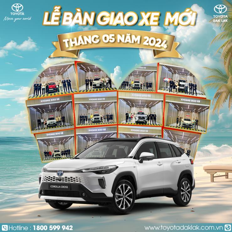 BÀN GIAO XE MỚI THÁNG 5/2024 - HÈ MÊ SAY - ĐÓN XE VỀ NGAY!