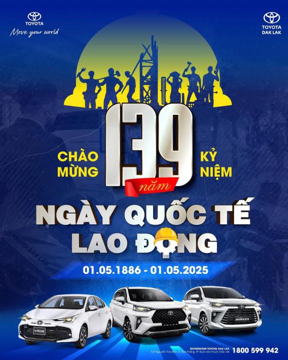 TRI ÂN NGÀY QUỐC TẾ LAO ĐỘNG 01/05 – VINH DANH SỨC LAO ĐỘNG VÀ NHỮNG GIÁ TRỊ BỀN VỮNG