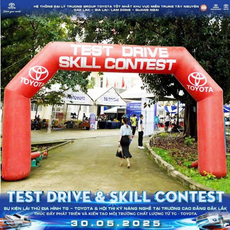 SỰ KIỆN TEST DRIVE – SKILL CONTEST – BẢO DƯỠNG LƯU ĐỘNG TẠI TRƯỜNG CAO ĐẲNG ĐẮK LẮK