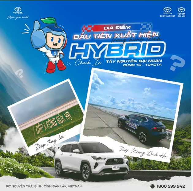 ĐỊA ĐIỂM ĐẦU TIÊN LỘ DIỆN – ĐẬP KRÔNG BÚK HẠ MỞ MÀN HÀNH TRÌNH HYBRID CHECK-IN TÂY NGUYÊN ĐẠI NGÀN