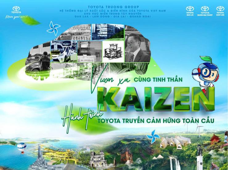 VƯƠN XA CÙNG TINH THẦN KAIZEN - HÀNH TRÌNH TOYOTA TRUYỀN CẢM HỨNG TOÀN CẦU