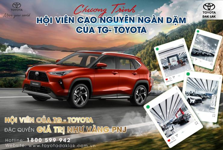 ĐIỀU ĐẶC BIỆT DÀNH CHO CÁC KHÁCH HÀNG TOYOTA TỪ HÀNH TRÌNH TG-TOYOTA CARAVAN 2023