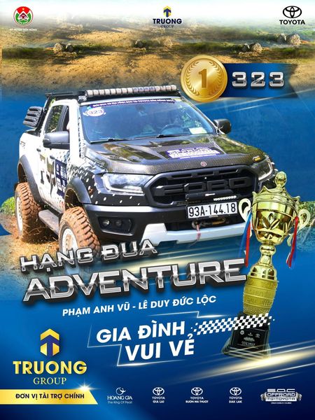 VINH DANH CÁC ĐỘI ĐUA HẠNG ADVENTURE - GIẢI ĐUA XE ĐỊA HÌNH S.O.C OFFROAD TG-TOYOTA ĐẮK NÔNG 2024