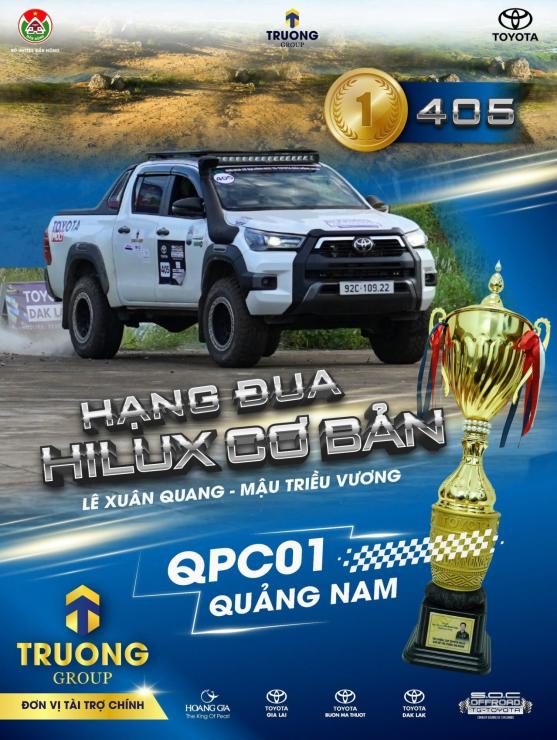 VINH DANH CÁC ĐỘI ĐUA HẠNG ADVENTURE TOYOTA HILUX CƠ BẢN - GIẢI ĐUA XE ĐỊA HÌNH S.O.C OFFROAD TG-TOYOTA ĐẮK NÔNG 2024