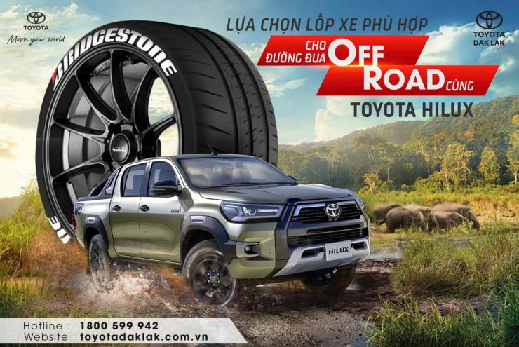 Lựa Chọn Lốp Xe Phù Hợp Cho Đường Đua Offroad Cùng Toyota Hilux