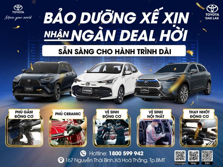 BẢO DƯỠNG XẾ XỊN - NHẬN NGÀN DEAL HỜI