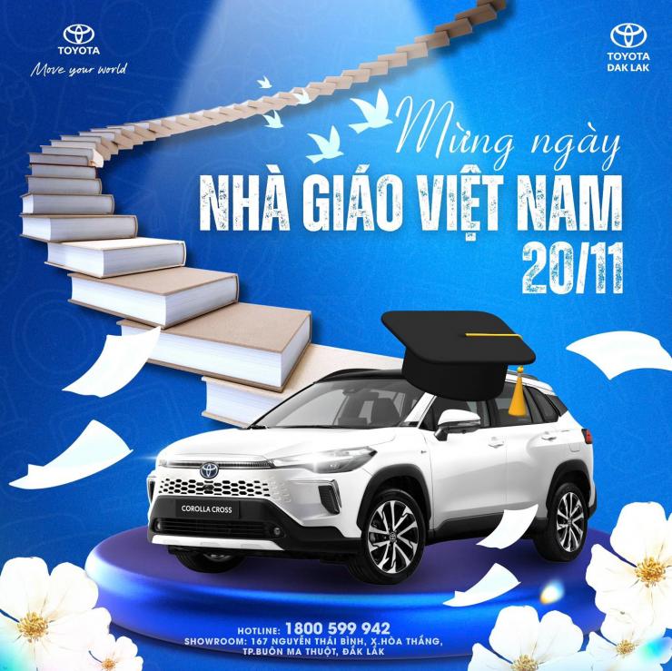 Toyota Dak Lak Chúc Mừng Ngày Nhà Giáo Việt Nam 20/11