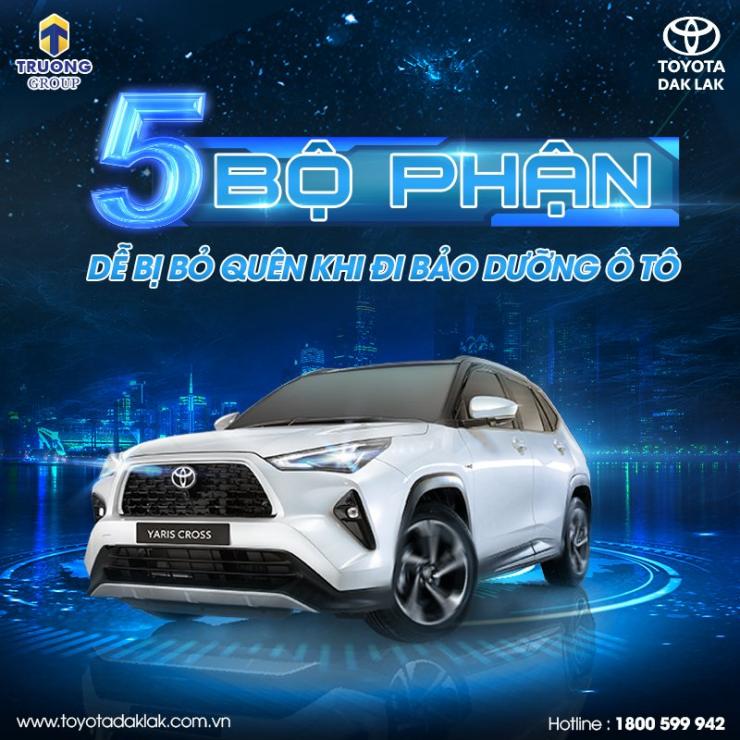 5 BỘ PHẬN DỄ BỊ BỎ QUÊN KHI ĐI BẢO DƯỠNG Ô TÔ