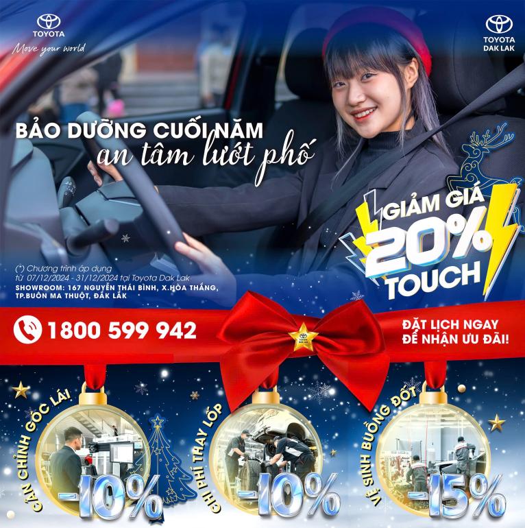 Khuyến Mãi Dịch Vụ Bảo Dưỡng Toyota Mùa Đông | Toyota Dak Lak